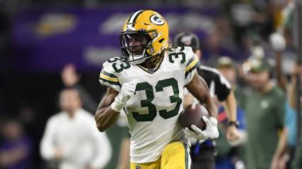 Aaron Jones Trolls Vikings Linebacker With Epic Postgame Sweatshirt