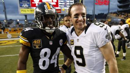 Antonio Brown Could Sign With Saints for NFL Playoffs