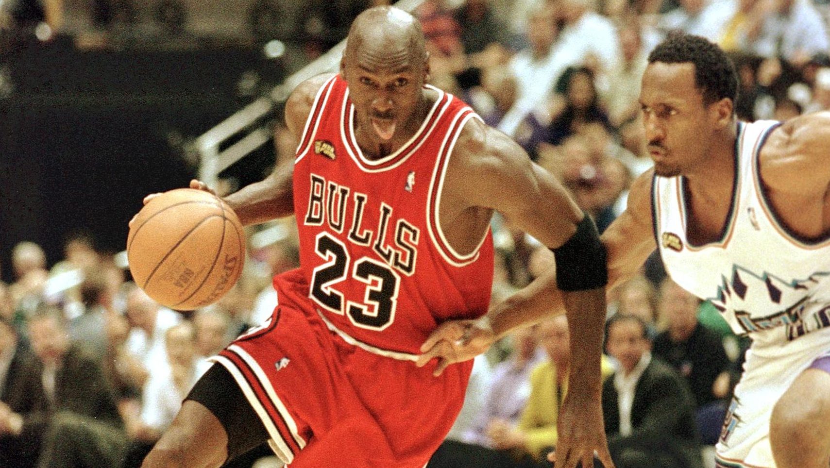 Michael Jordan The Shrug Dennis Rodman Sport Basketball Scottie