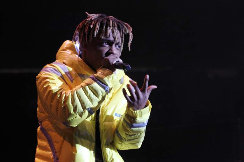 Juice Wrld during a 2018 performance.