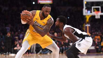 Patrick Beverley Mocks LeBron James After Blocking Game-Tying Shot [WATCH]