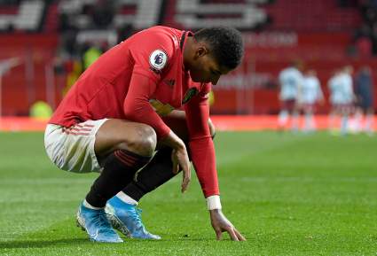 Man United’s Marcus Rashford Scores a Beauty to Open the Scoring Against Spurs [WATCH]