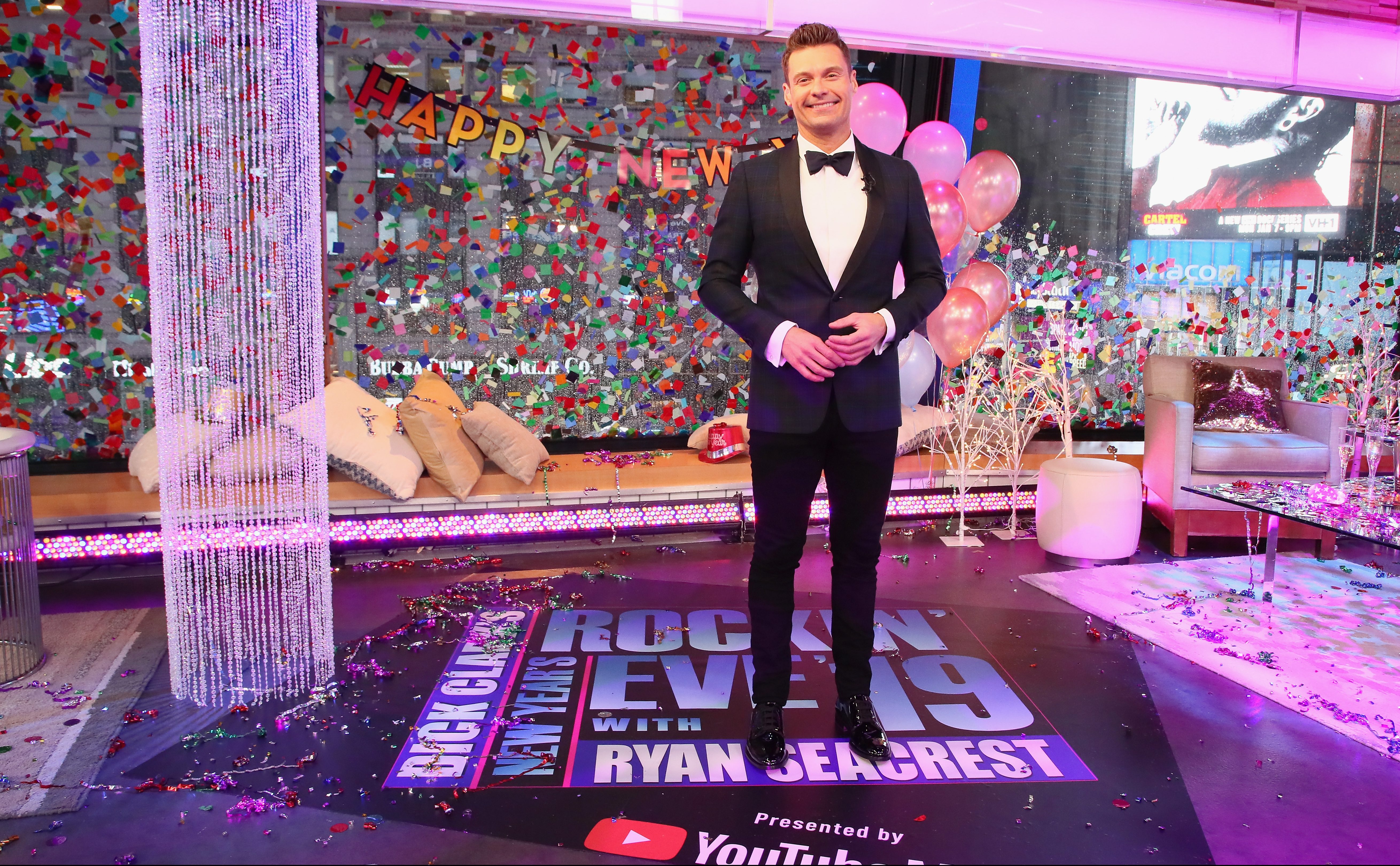 New Year's Eve Ryan Seacrest Co Host agc