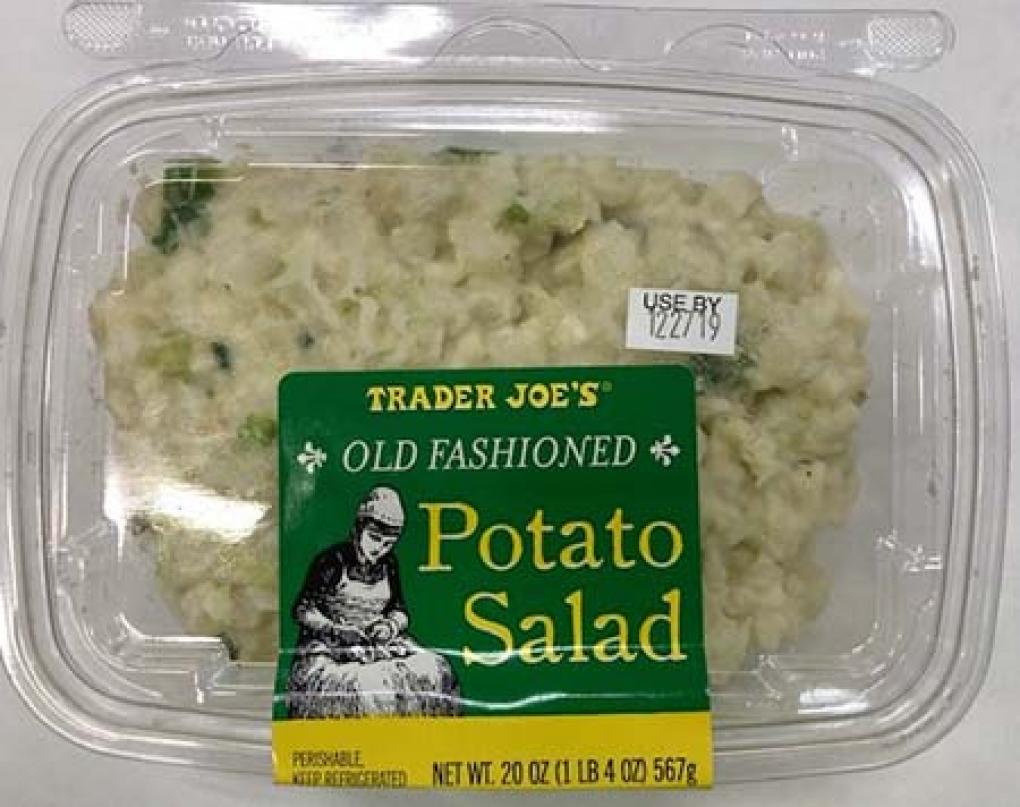 Trader Joe's Potato Salad recall