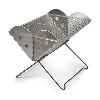 UCO Flatpack Portable Stainless Steel Grill & Fire Pit
