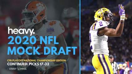 2020 NFL Mock Draft CFB Playoff National Championship Edition: Picks 17-32