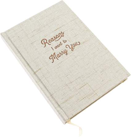 Reasons I Want to Marry You Wedding Gift Notebook