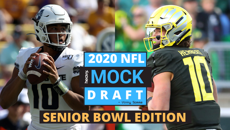 2020 NFL Mock Draft Senior Bowl Edition