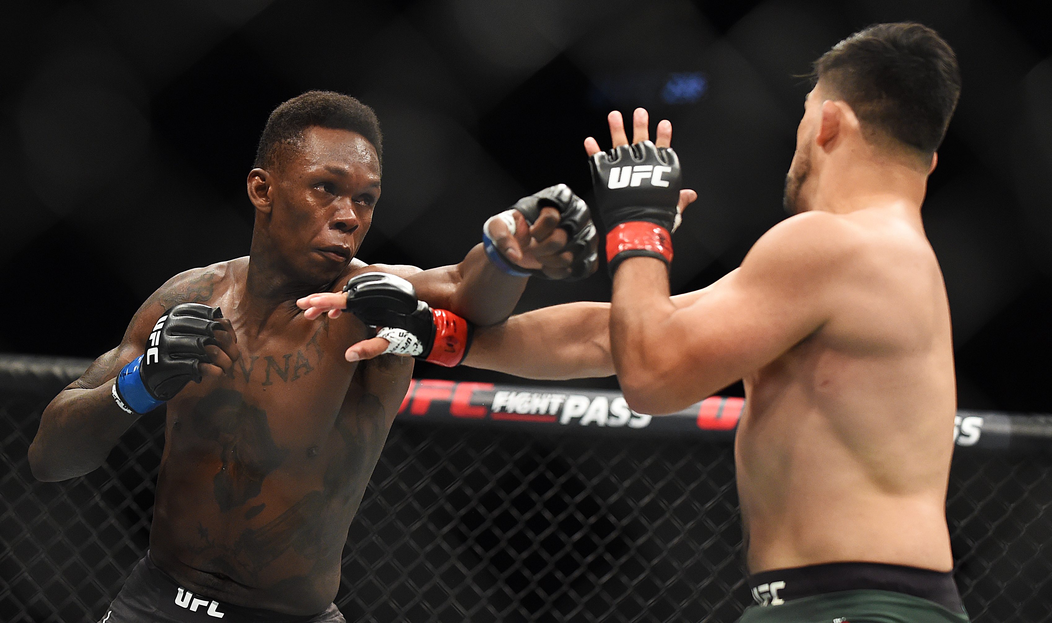 is israel adesanya in ufc 3