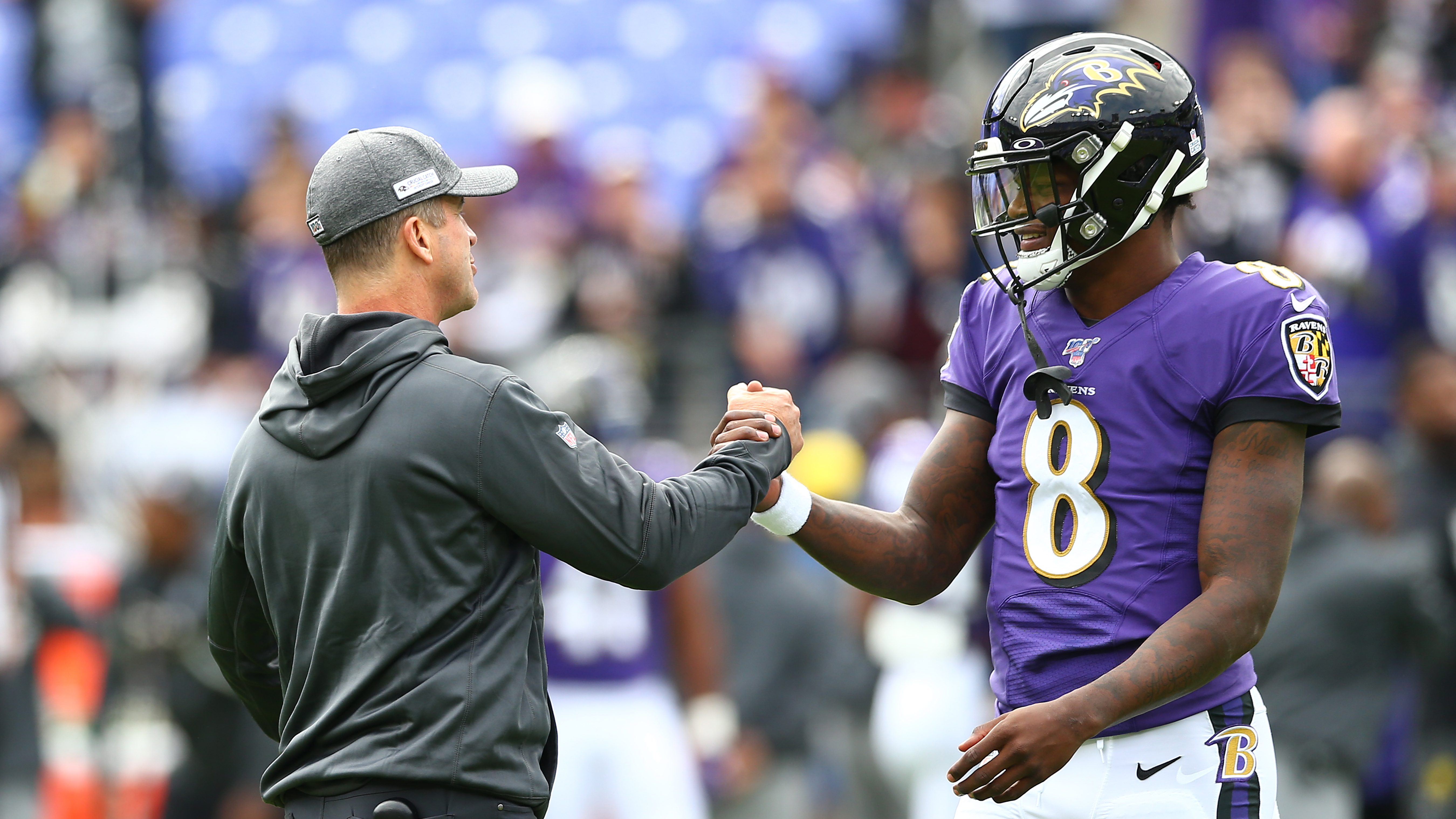 John Harbaugh Credits Lamar Jackson's Leadership Of Ravens