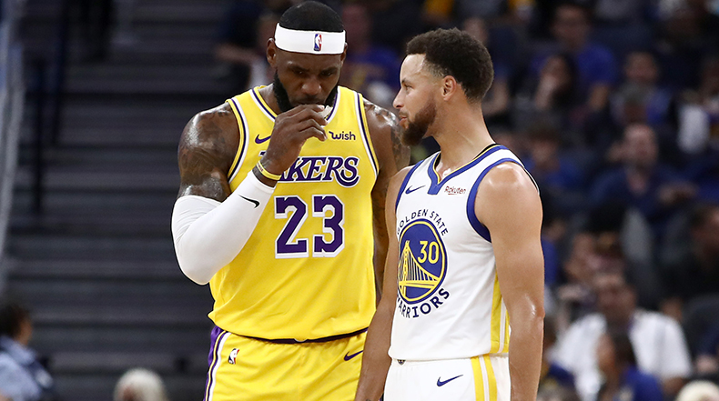 Warriors Steph Curry Predicts Lakers To Make The Nba Finals Heavy Com