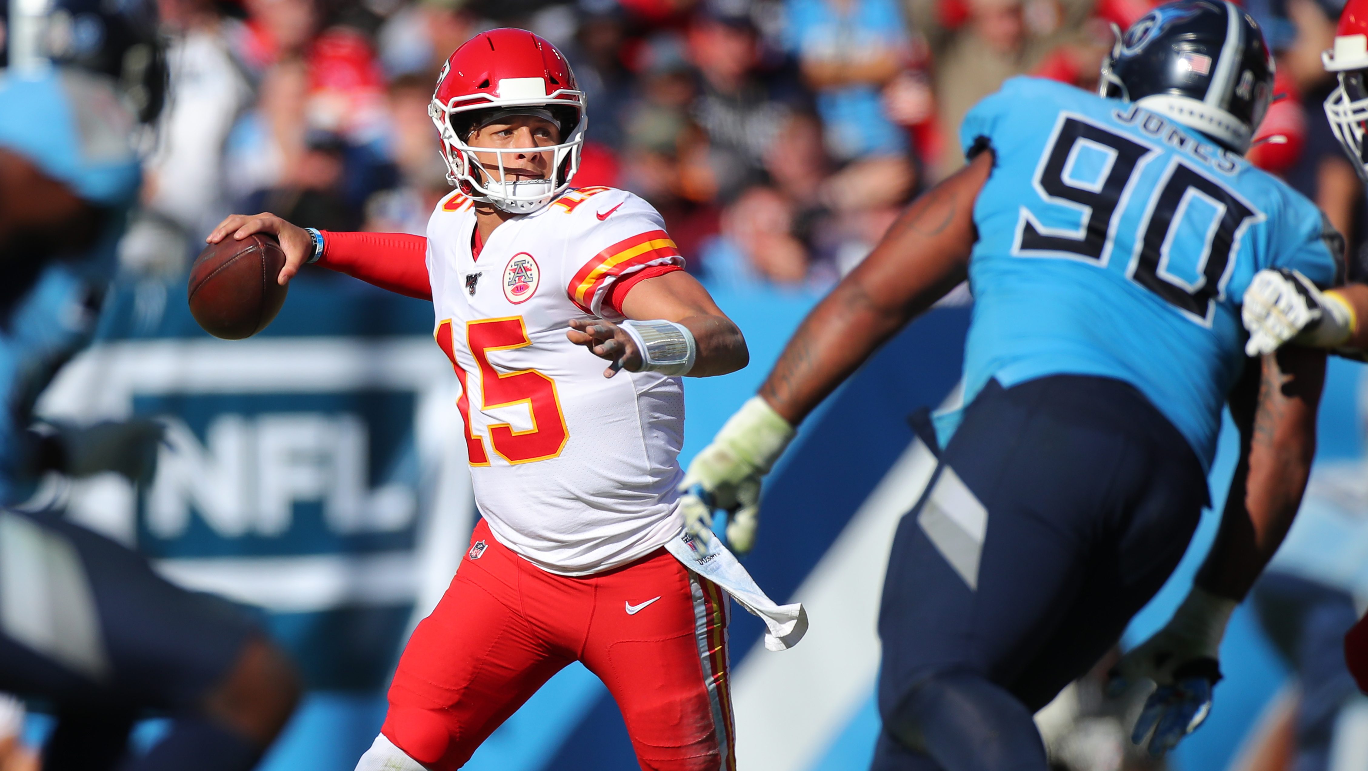 Chiefs QB Patrick Mahomes Sets Franchise Postseason Record With 10th TD