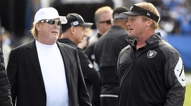 Raiders plan to stay in Napa for camp after moving to Las Vegas