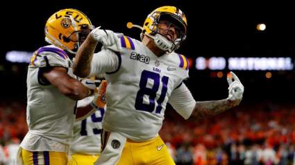LSU’s Thaddeus Moss, Son of Randy Moss, Makes 2020 NFL Draft Decision