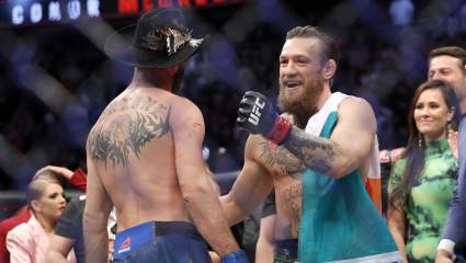 Conor McGregor Shares Words with Cerrone’s Grandma [WATCH]
