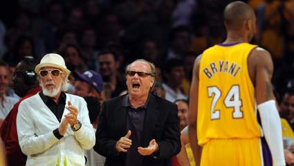 Lakers Uberfan Jack Nicholson Shares First Memory of Kobe Bryant