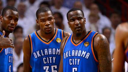 Kevin Durant ‘Greatest Player’ to Wear Thunder Jersey Says Kendrick Perkins