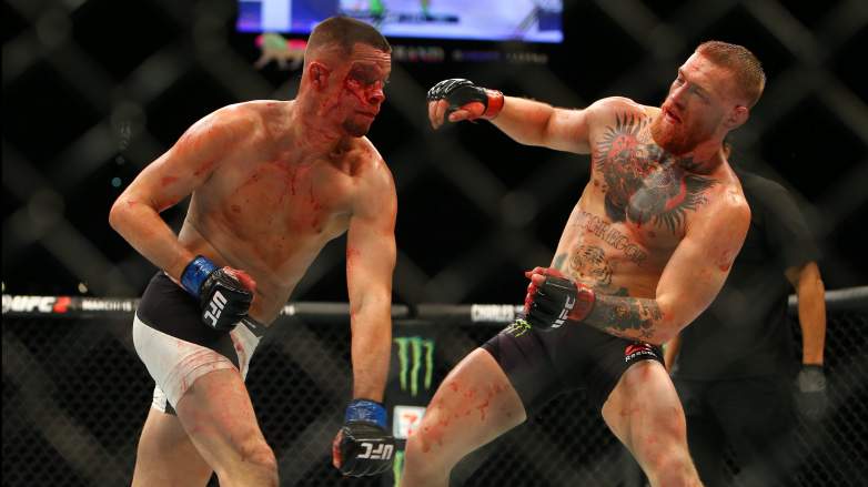 Nate Diaz and Conor McGregor
