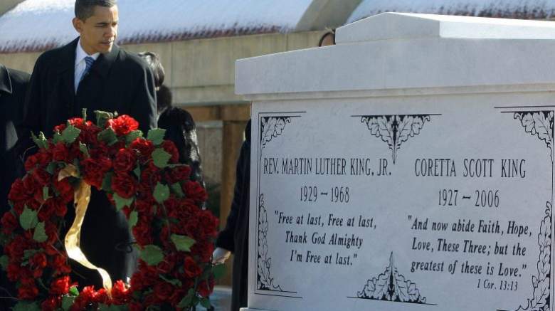MLK JR Grave
