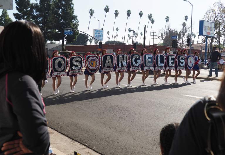 Annual MLK Jr Day Parade in Los Angeles