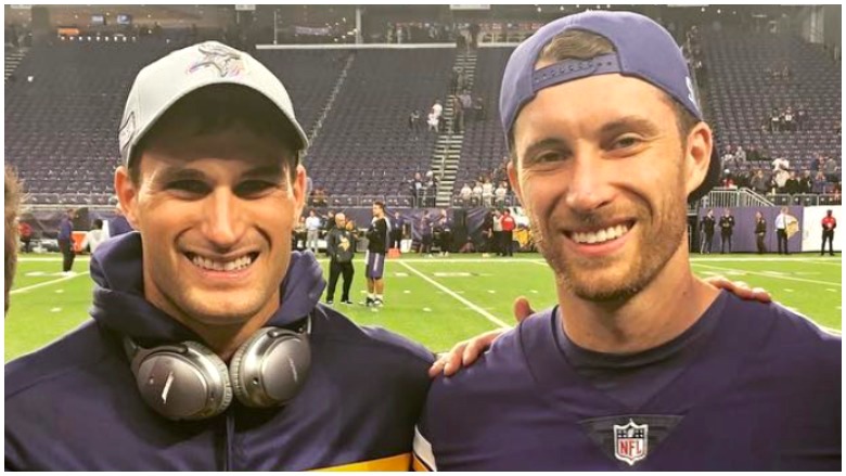 Crazy Statistic Proves Kirk Cousins’ Brother Kyle Helps Vikings Win