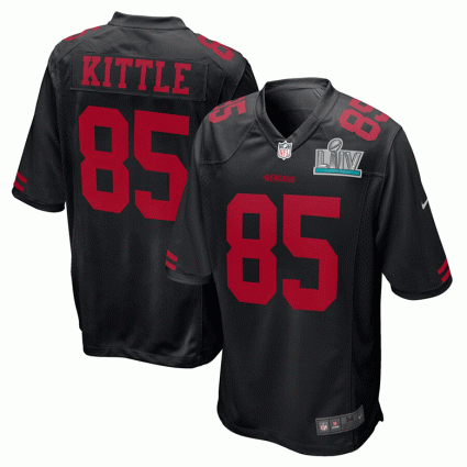 george kittle 49ers super bowl 54 bound jersey
