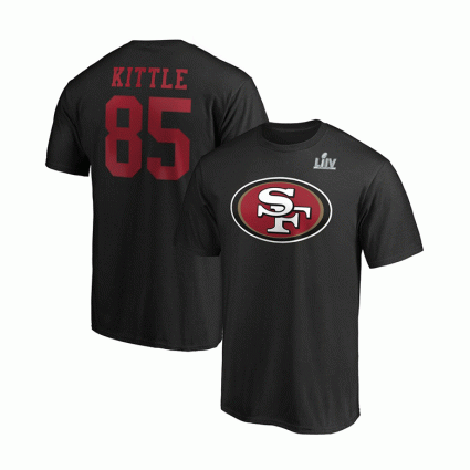 george kittle name number t shirt