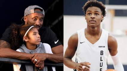 LeBron James’ Son Bronny Honors Kobe Bryant & Gigi On Instagram