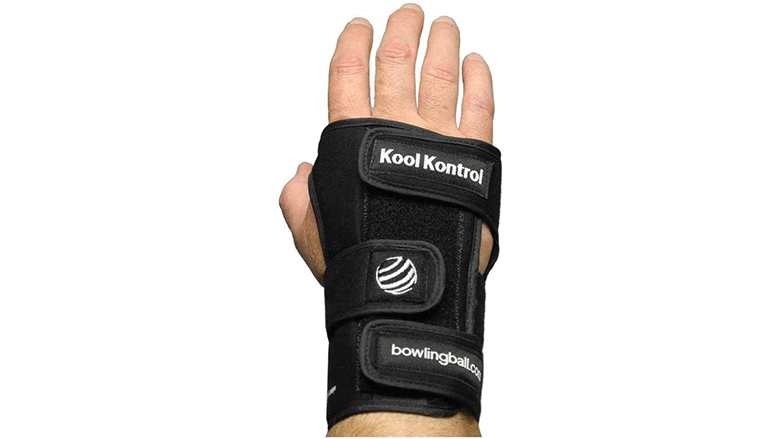 REV-X COBRA BLACK RIGHT Hand Bowling Wrist Support Accessories Sports
