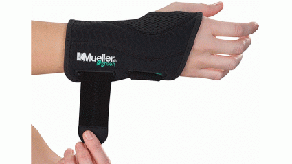 mueller green fitted wrist brace