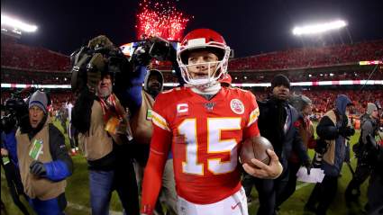 Chiefs’ Patrick Mahomes Seen for the First Time in Boot Post Toe Surgery