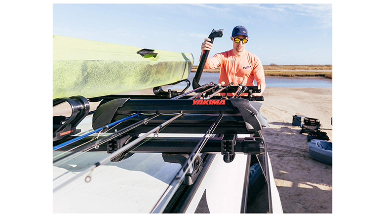 Fishing Rod Holder Rest Car Carrier For Vehicle Backseat 3 Poles Tackle Tool 