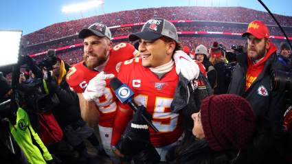 Chiefs’ Travis Kelce Jokes About Patrick Mahomes’ Expected New Contract