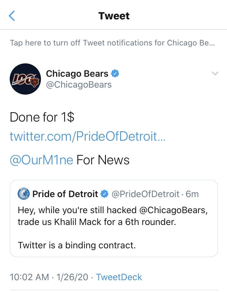 Bears hacked