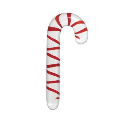 Glass candy cane