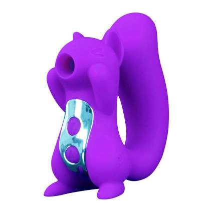 Purple silicone squirrel