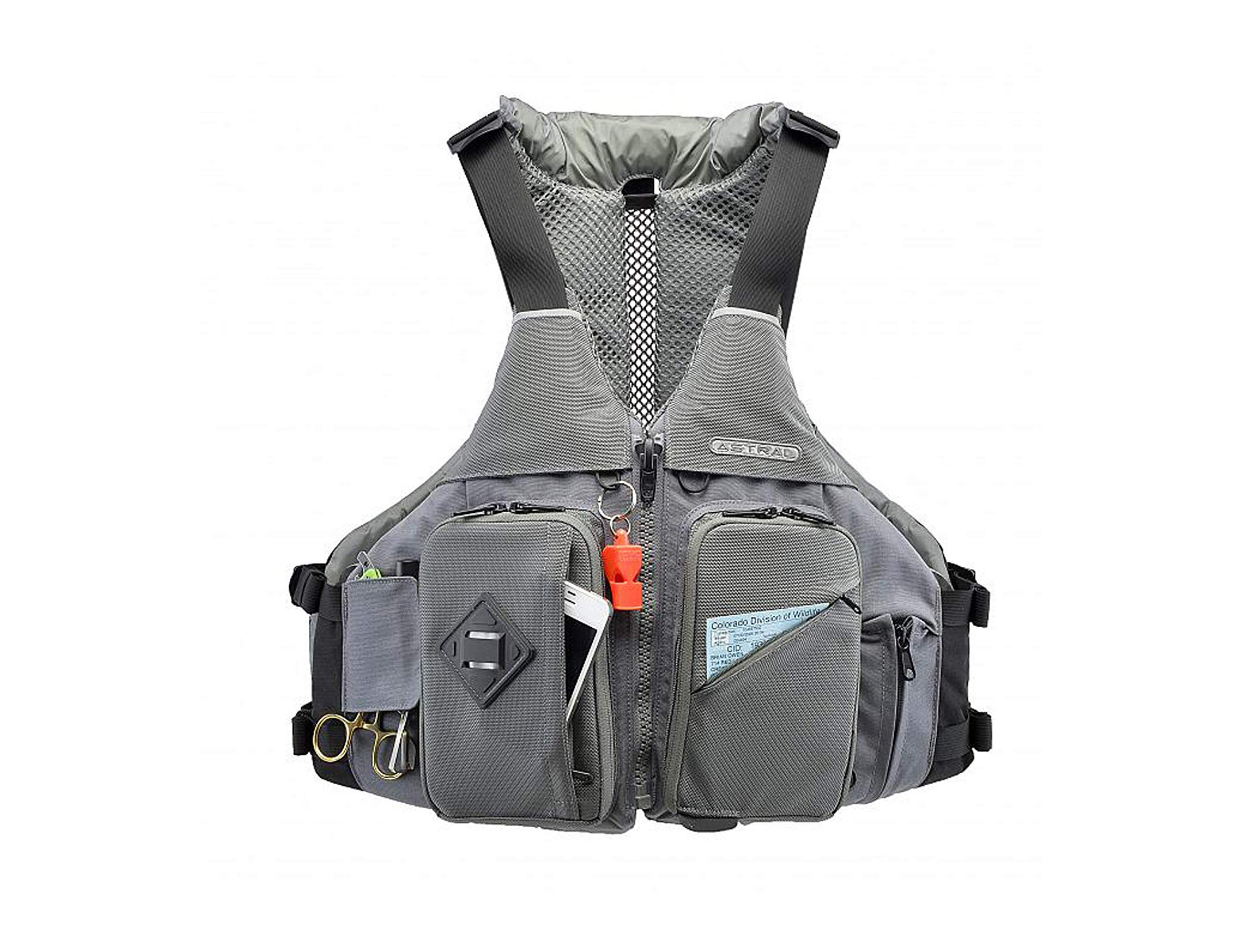 low profile fishing life vest