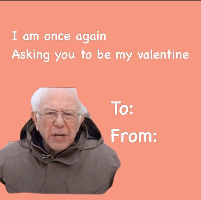 Best Bernie Sanders Valentine's Memes for 2020 | Heavy.com