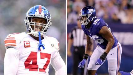 Giants Release Team Captain & Veteran Linebacker in Cap-Saving Moves