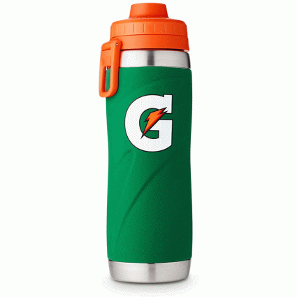 gatorade stainless steel water bottle