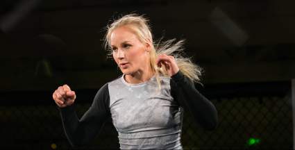 Not Even Halle Berry Can Distract Valentina Shevchenko