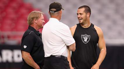 Raiders’ Mike Mayock Frustrated by Derek Carr Chatter