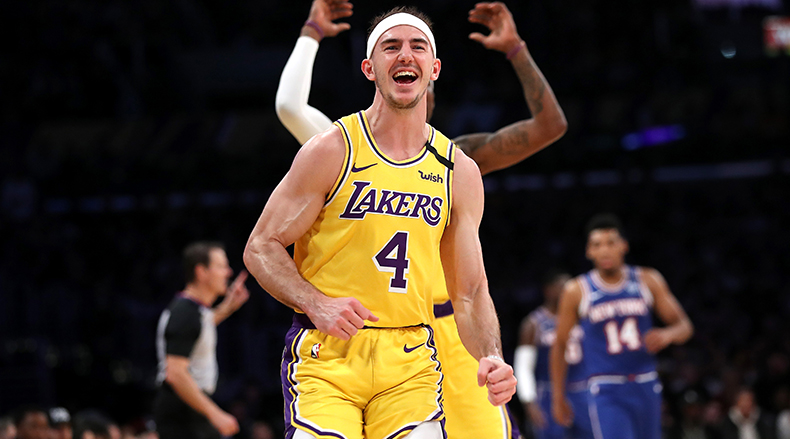 Lakers Alex Caruso Sounds Off on Becoming Internet Sensation