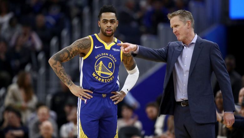 Steve Kerr Comments on D'Angelo Russell's fit with the Warriors following trade