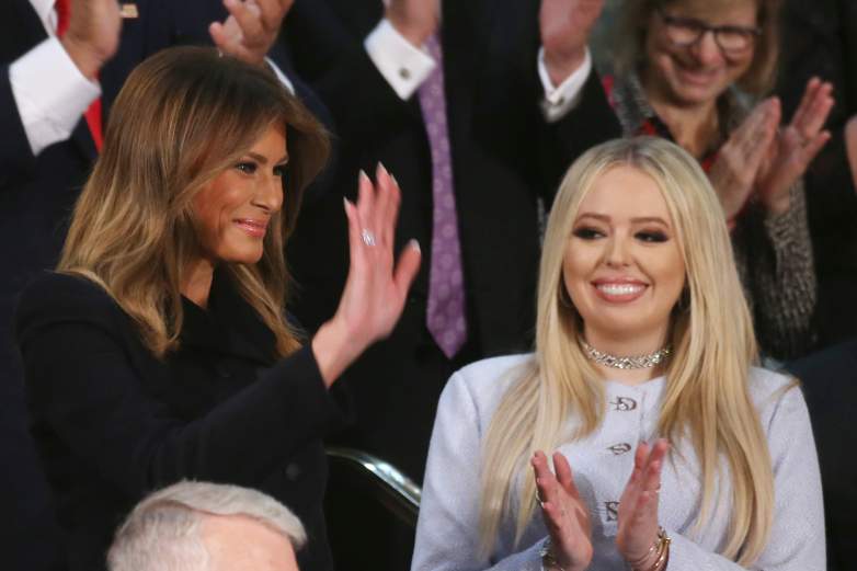 Tiffany Trump stands next to the First Lady at the State of the Union address