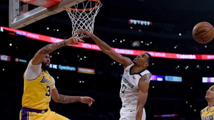 Grizzlies Player Picks Lakers’ Anthony Davis for Key NBA Honor
