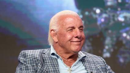 WWE Legend Rick Flair Sounds off on Lakers’ Introduction