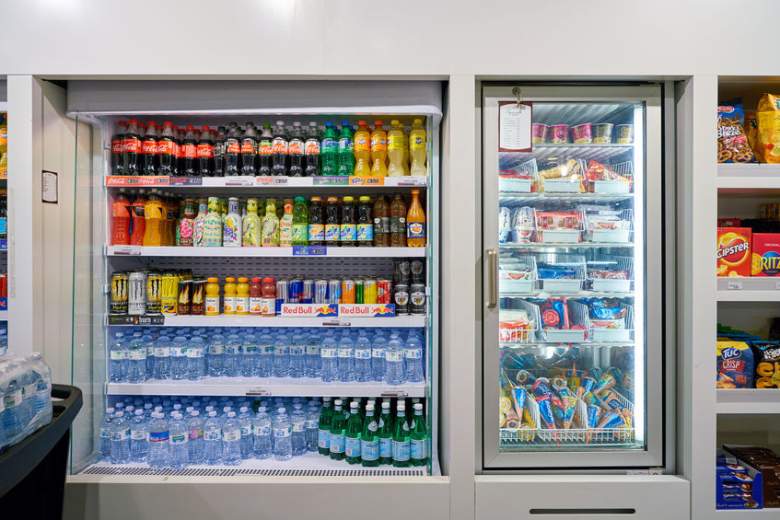 glass door display fridges