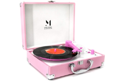 Portable Mini Suitcase Turntable for 7 Inch Vinyl Record
