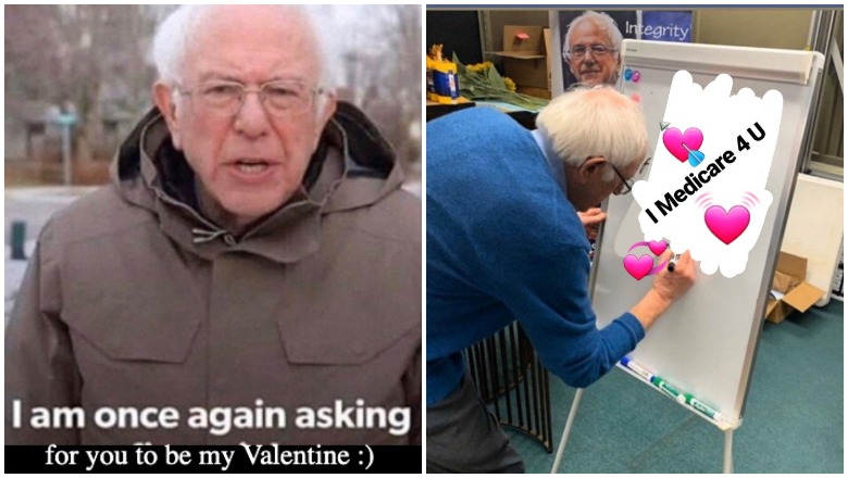 Best Bernie Sanders Valentine S Memes For 2020 Heavy Com